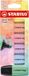 STABILO BOSS MINI Markeerstift Pastel Etui Met 6 Kleuren
