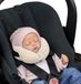 Unyqoos® Coussin de nuque pour bébé – Coussin de sommeil pour siège auto, siège de vélo, poussette et porte-bébé, 3 options de fixation, empêche la tête de tomber vers l'avant, lavable à 30°C, convient jusqu'à environ 18 mois