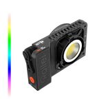 Professioneel LUX-serie Professioneel continu ledlicht, RGB, 60 W, traploze helderheidsregeling, 360 RGB-kleuren, dubbele voeding