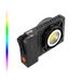 Professioneel LUX-serie Professioneel continu ledlicht, RGB, 60 W, traploze helderheidsregeling, 360 RGB-kleuren, dubbele voeding