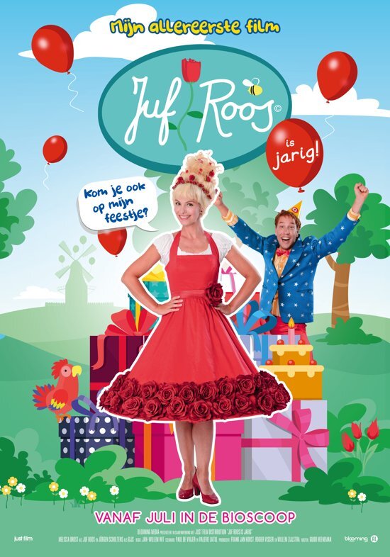 1 Dvd Amaray Juf Roos Is Jarig dvd