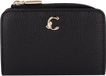 COCCINELLE Leren portemonnee C-Me Wallet Noir zwart