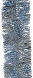 Decoris Kaemingk Lametta guirl.pet d7h270 cm ijsblw kerst Decoris