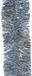 Decoris Kaemingk Lametta guirl.pet d7h270 cm ijsblw kerst Decoris