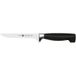 ZWILLING Uitbeenmes met vier sterren 14 cm, roestvrij speciaal staal, ergonomische kunststof handgreep, zwart [Made in Germany]