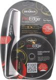 Denman Pro Edge Knipkam Zwart + DVD Kam Ref.DEPE01BLKDVD 1St