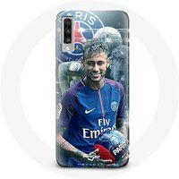 Maniacase Hoesje voor Samsung Galaxy A70 Neymar Paris Saint Germain PSG
