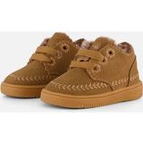 Shoesme Leren Lopen Sneakers cognac Suède - Maat 22 - Kinderschoenen
