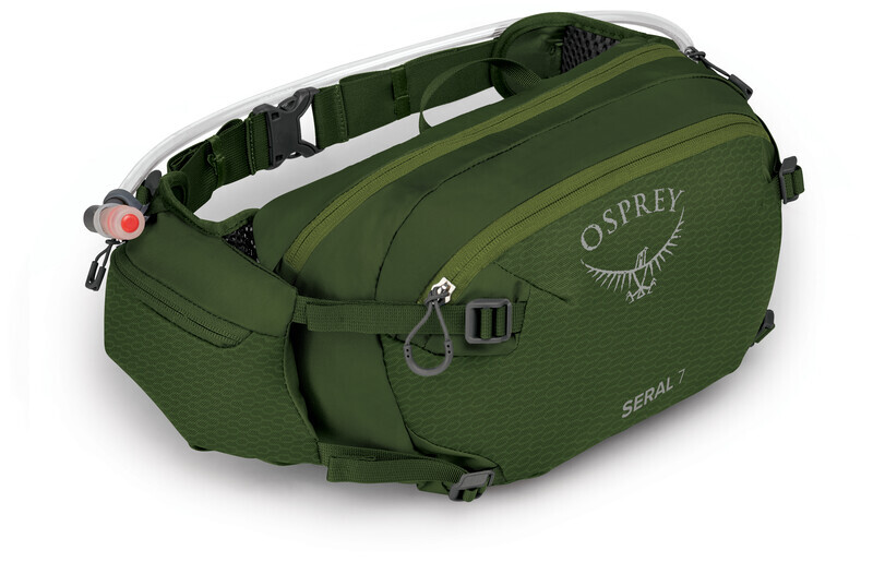 Osprey Seral 7 Hydration Waist Pack with Reservoir, dustmoss green