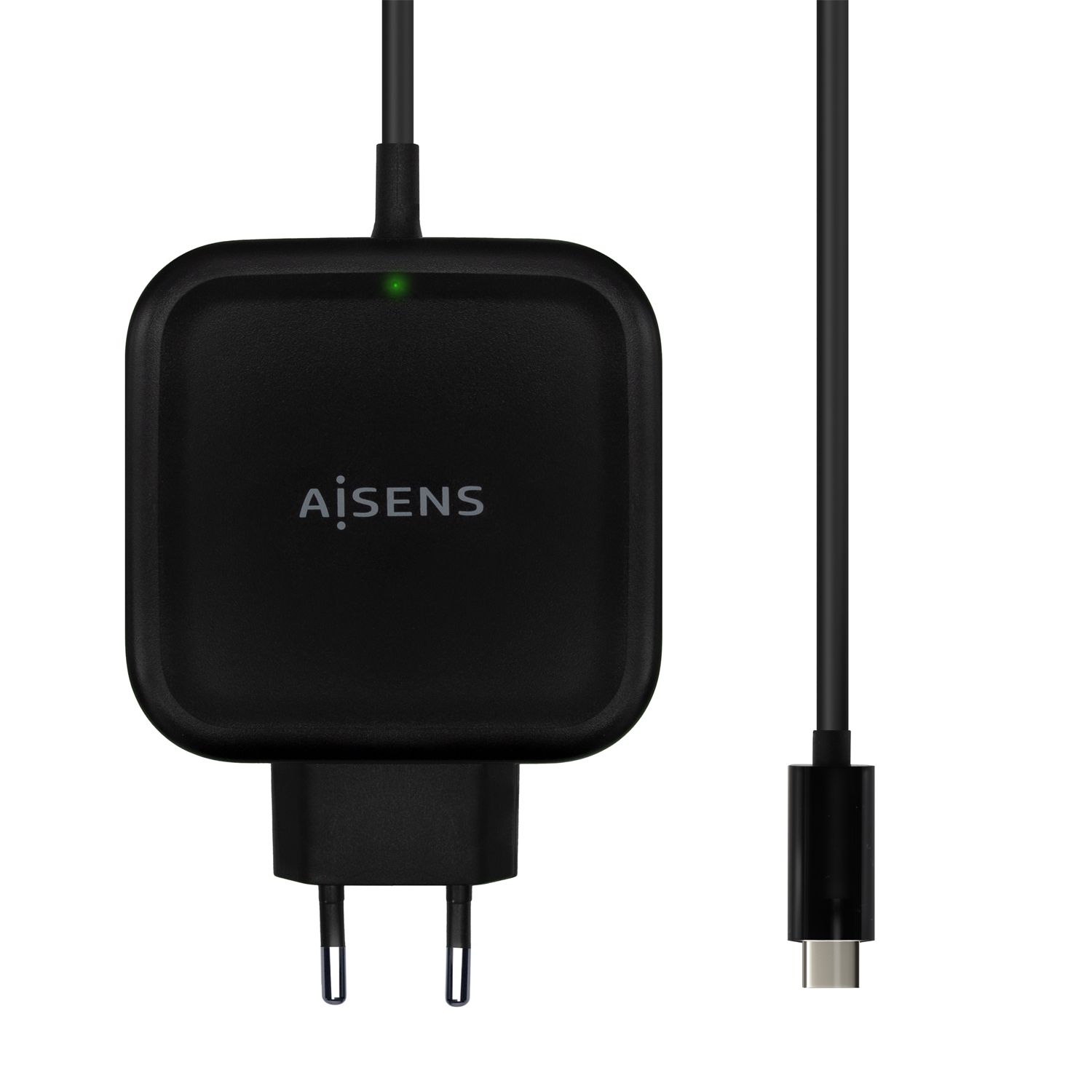 AISENS ASCH-1PD65WL-BK - 65W USB-C Oplader - Zwart