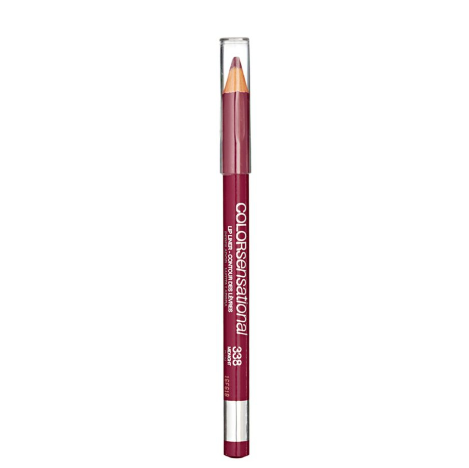 Maybelline Color Sensational Lipliner - 338 Midnight Plum - Paars - Lippotlood