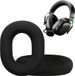 kwmobile 2x oorkussens geschikt voor Razer BlackShark V3 Pro koptelefoon in zwart