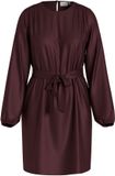 VILA Vienna Ravenna L/S O-Neck Dress - Noos - Dames - Mini jurken - Port Royale - Maat 44