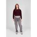 LOVE2WAIT viscose gebreide zwangerschapstrui - donkerrood