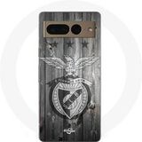 Google Pixel 7 Pro hoesje slb benfica grijze achtergrond