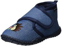 Playshoes Pantoffels Jeansblauw Egel Maat 26