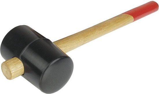 Brüder Mannesmann Rubberen hamer 65 mm - 483 g - 325 mm