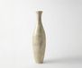 Vase Nuvia B20 x T20 x H77 cm Verre Albâtre Or Fait main