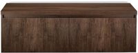 BES LED Frozen 3D Badmeubelset 140 cm - Greeplijst in Kleur - Inclusief Wastafelbovenblad Dark Oak