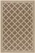 Safavieh Vloerkleed Kelly in- & outdoor Beige Vierkant Stof 91x152 cm