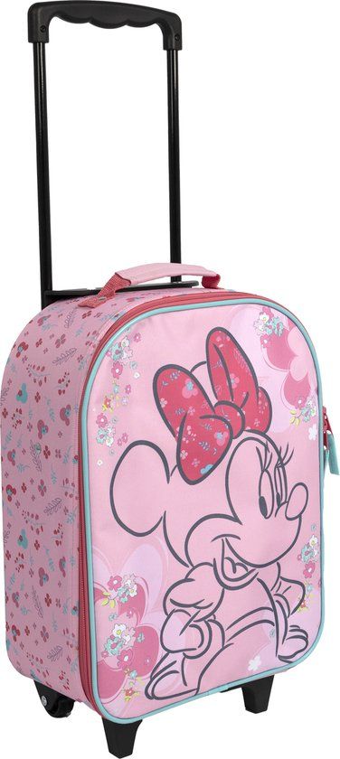 Undercover Kindertrolley Minnie Mouse roze