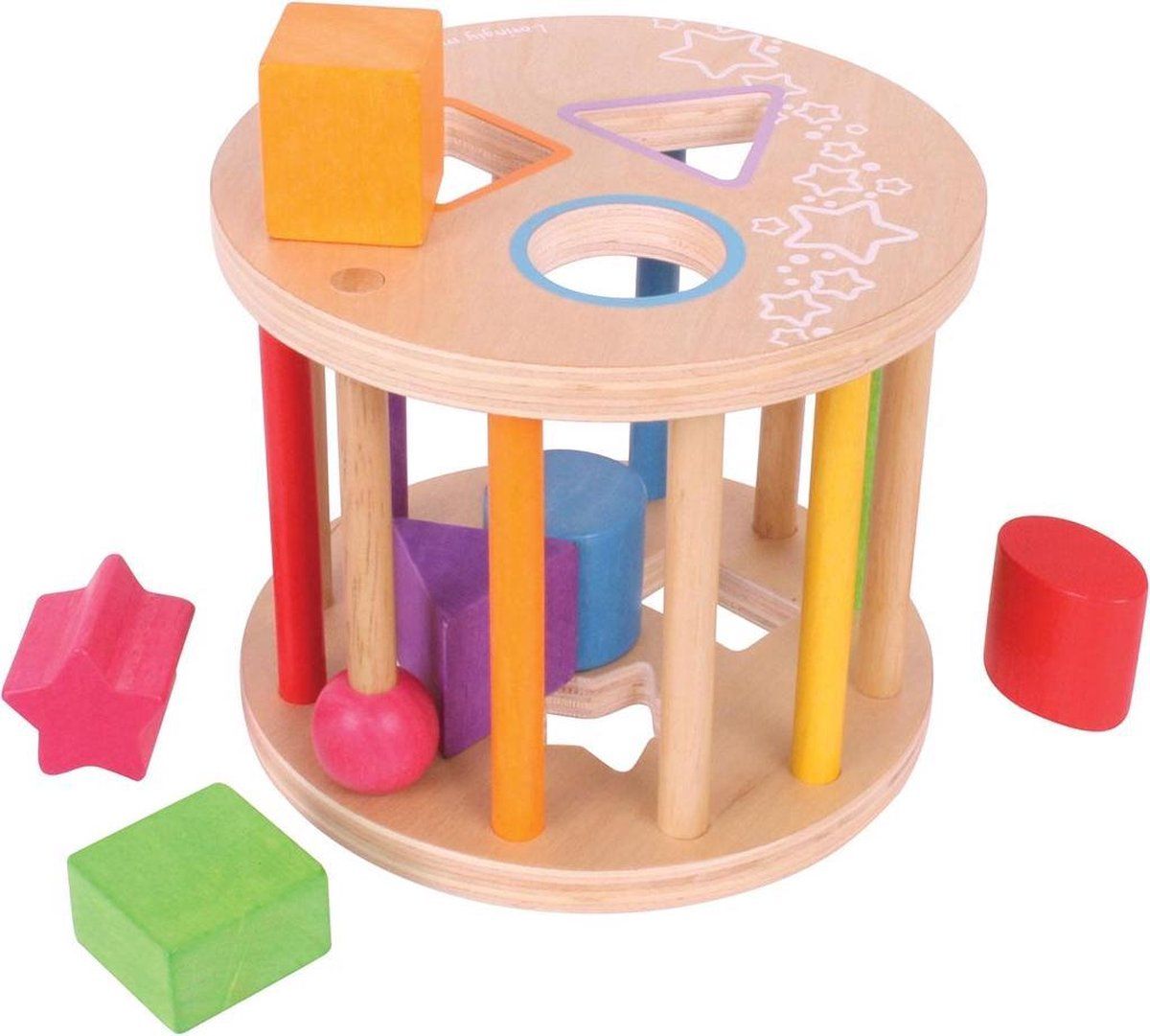 Bigjigs Houten Vormsorteerder - Hout - 0691621530962
