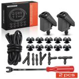 Kit de lave-glace pour voiture - 2 pièces - Avant gauche et droite - Convient pour R50, R52 et R53