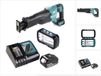 Makita DJR 187 RT accu reciprozaag 18 V borstelloze reciprozaag + 1x assortiment reciprozaagbladen ( P-81290 ) + 1x 5,0 Ah accu + oplader