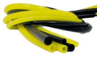 Best Divers Sling Tube Silicone Geel, Zwart 6.5 mm