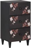 vidaXL - Opbergkasten - Multikleur - 40 x 33,5 x 75 cm - Massief Mango Hout