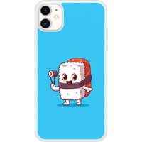 iPhone 11 Sushi happy bedrukt siliconen hoesje