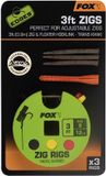 Fox Edges Zig Ready Rigs Karper Onderlijn