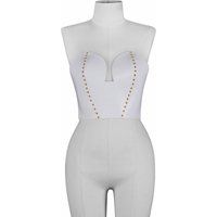 Elif Domanic Amala Bustier Kinky Kleding Clubwear Maat M