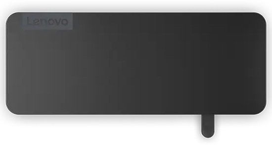 Lenovo 4X11N40212 USB-C Slim Travel Dock (8-in-1) - Black