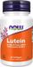 NOW Foods Lutéine - 60 gélules molles
