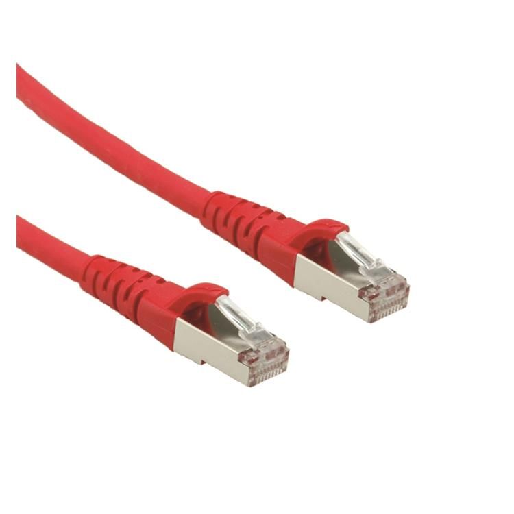 ROLINE CAT.6a S/FTP Netwerkkabel Rood 0,5m