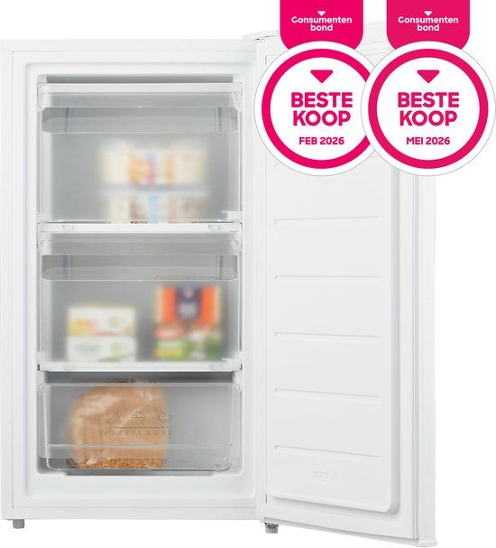 Tomado TFT4702W - Tafelmodel Vriezer - 60L - 3 Vrieslades - Wit - Energieklasse E