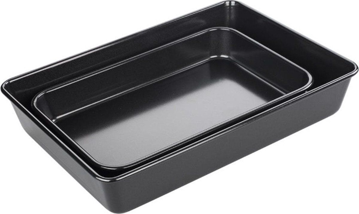 Tala Performance Set van 2 braadpannen, koolstofstaal met antiaanbaklaag - 2 maten