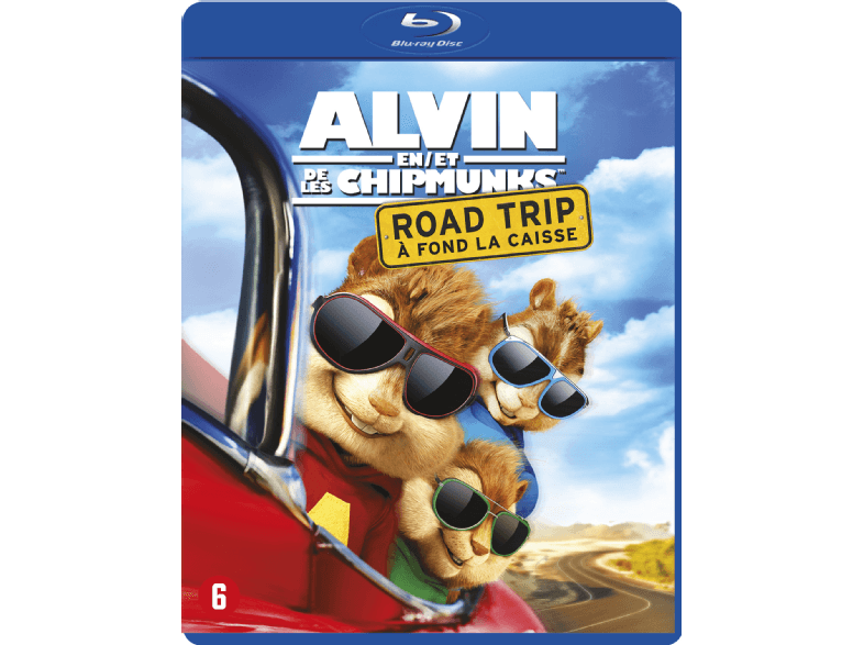 20th Century Fox Alvin en de Chipmunks Road Trip Blu ray