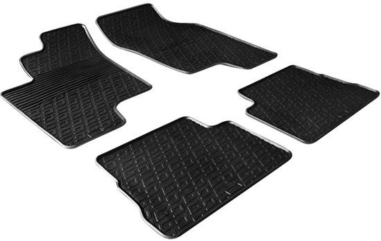 Gledring Rubbermatten Hyundai Getz 2002- (G profiel 4-delig)
