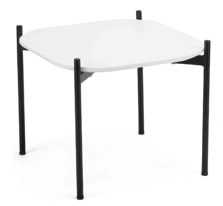 Paper Flow Panda Paper Flow TBM1P50.01.13 Salontafel Staal 40 cm Hoogte 50 cm Breedte