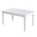 WELL HOME MOBILIARIO & DECORACIÓN Eettafel, 100% spaanplaat met melaminecoating, wit