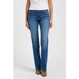 Lee Jessica Extra Strength Jeans Maat: W32L31 | Wijde Broeken Outlet | Dames | Blauw