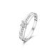 Isabel Bernard Saint Germain Estee Ring Dames Witgoud Zirkonia Maat 60