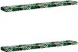 vidaXL - 2-delige Bankkussens VUGHT 2 st 100% Polyester Bladpatroon