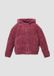 s.Oliver Gewatteerd corduroy jack met capuchon framboos