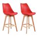 Happy Garden TAB02R barkruk, rood, 2 stuks