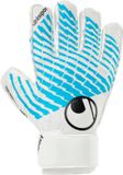 Uhlsport Fm Cybertec Starter Soft Keepershandschoenen - Wit / Lichtblauw / Zwart | Maat: 6