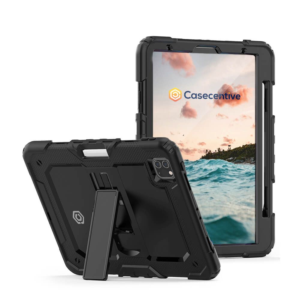 Casecentive Ultimate Hardcase iPad Air 2020 / - / - / zwart