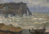 Grafika Puzzle Claude Monet zeezicht 1000 stukjes schilderij